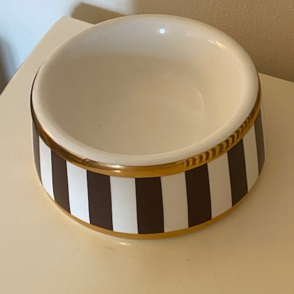 NWT Henri Bendel Pet Dog Bowls Set of 2 but will sell individually. - Picture 4 of 9